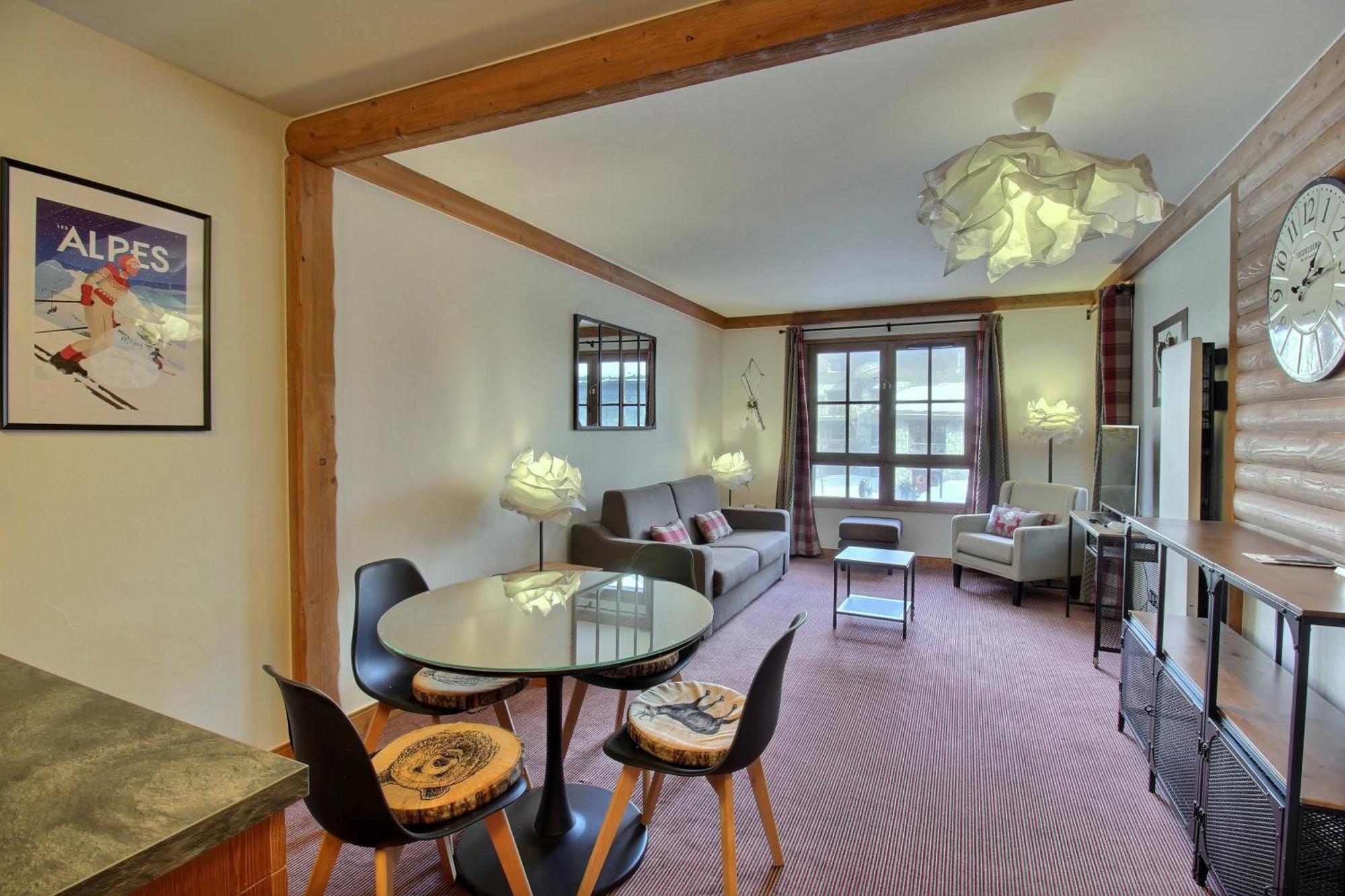 Arc 1950 - Appartement Moderne - Sauna Hammam Jacuzzi - 4 Personnes Les Arcs (Savoie) Exterior foto